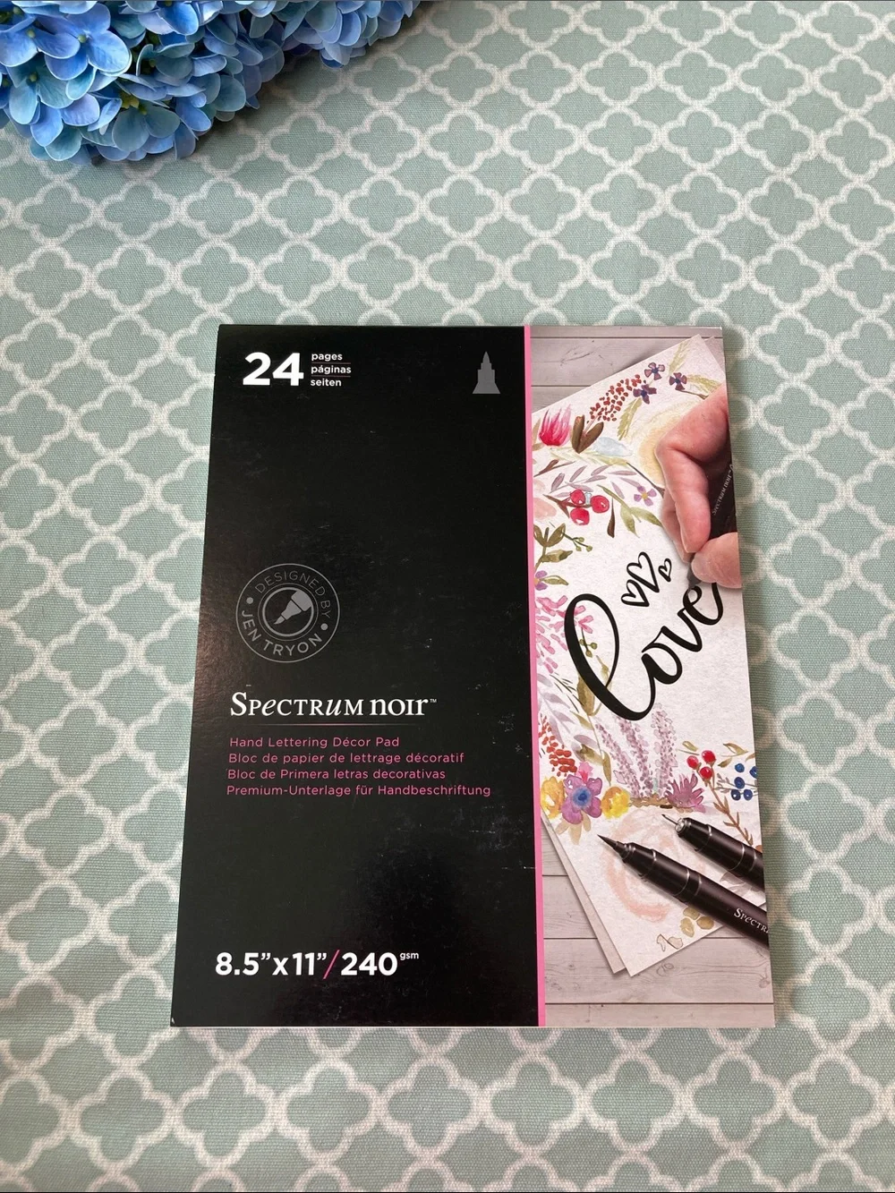 Spectrum Noir Hand Lettering Decor Pad 24 Pages NEW